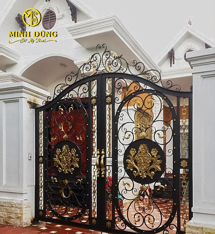 Mẫu cổng sắt đẹp