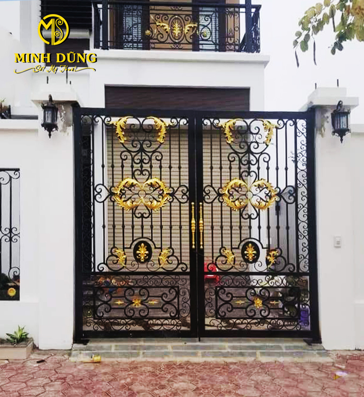 Mẫu cổng sắt đẹp