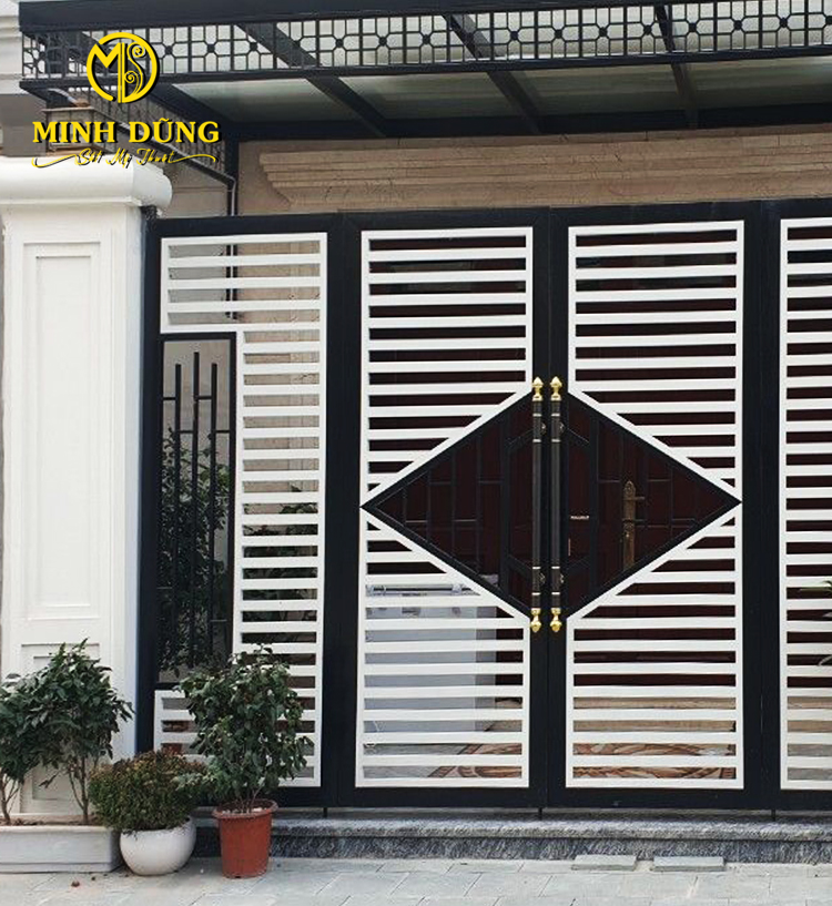 Mẫu cổng sắt đẹp