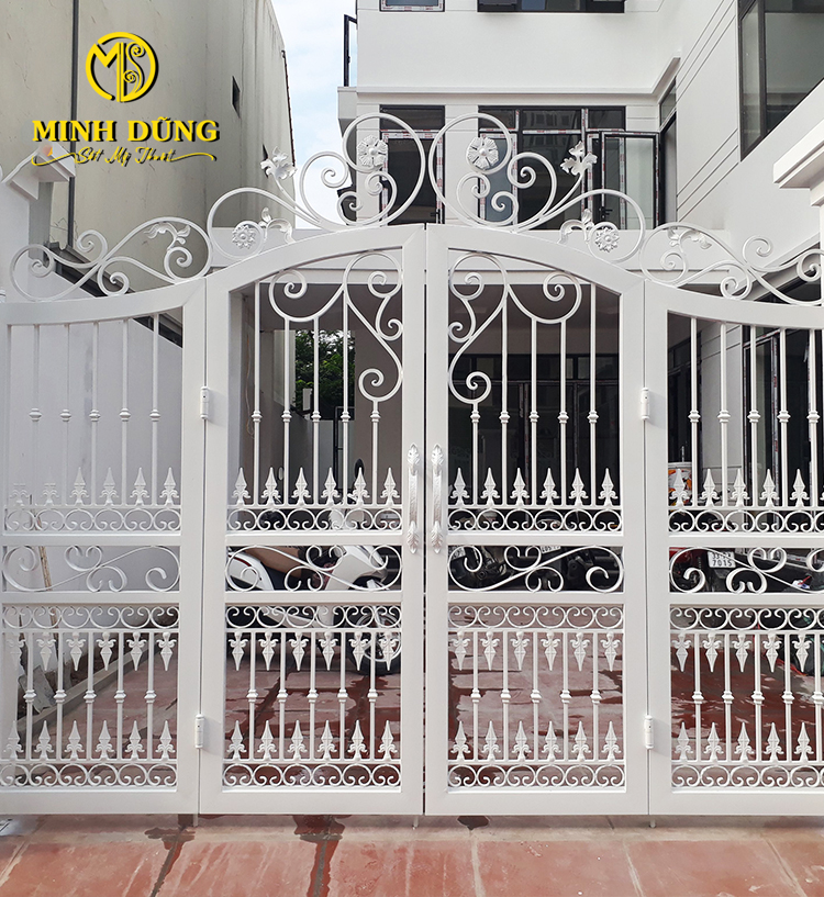 Mẫu cổng sắt đẹp