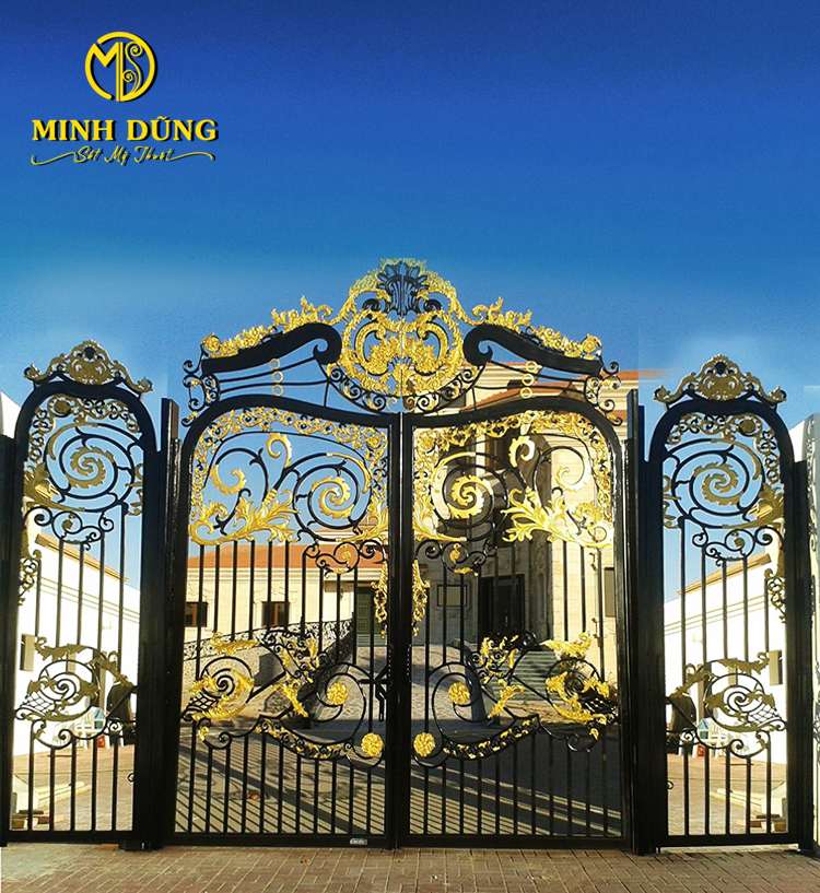 Mẫu cổng sắt đẹp
