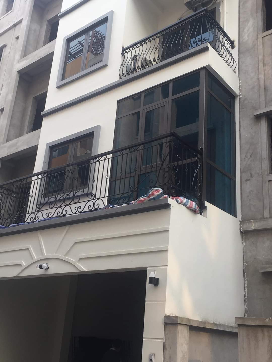 Mẫu lan can sắt ban công
