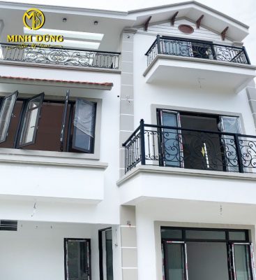Lan can ban công sắt mỹ thuật LCBC 19