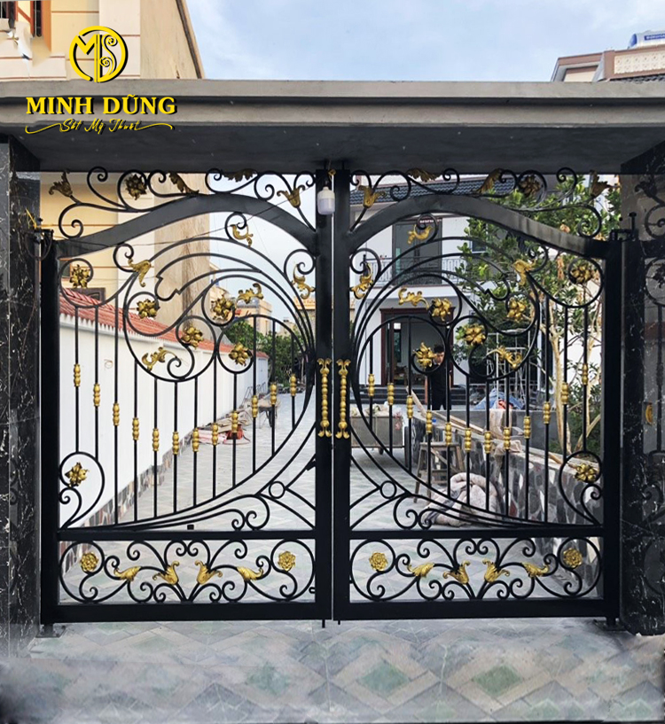 Mẫu cổng sắt đẹp