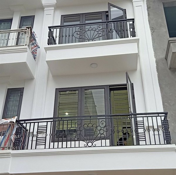 Mẫu lan can sắt ban công