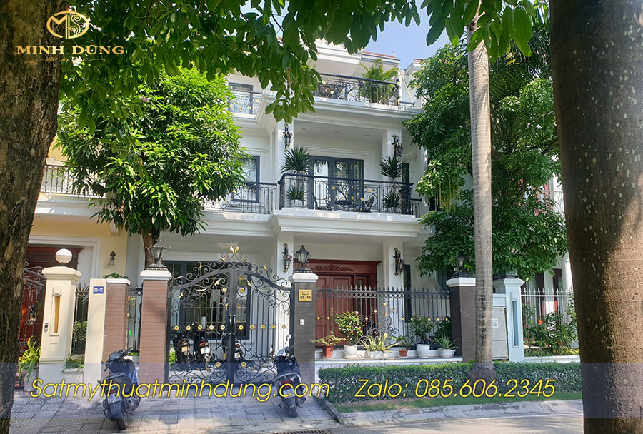Cổng sắt mỹ thuật