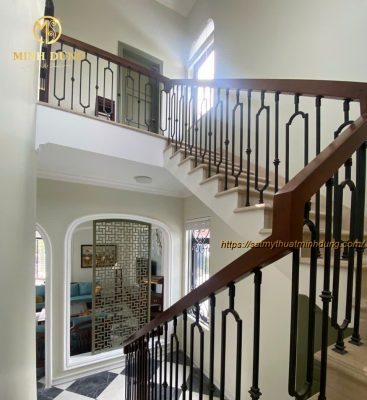 Lan can Cầu Thang Sắt Mỹ Thuật CTMD 34