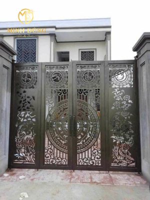 Cổng sắt CNC 8